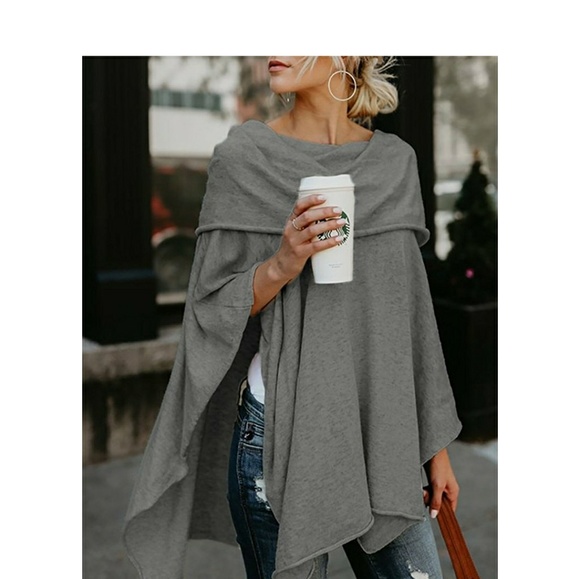 GLADYS Light Weight Off Shoulder Cape - Picture 3 of 3